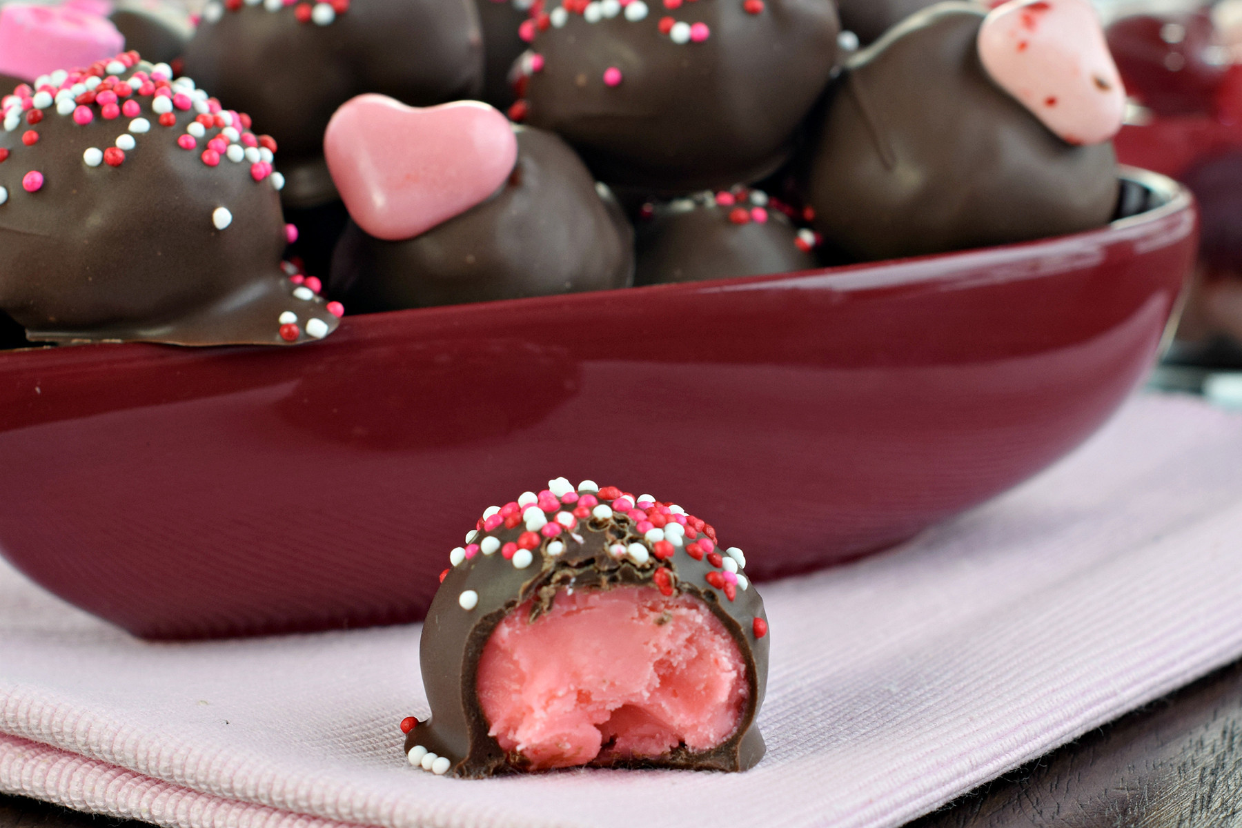 Valentine'S Day Breakfast Recipes
 Chocolate Covered Cherry Truffles to Win Valentine s Day