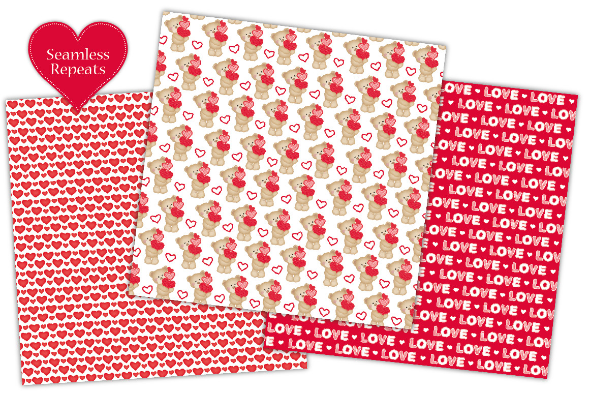 Valentine'S Day Brownies
 Valentine digital paper Valentine patterns Valentine s