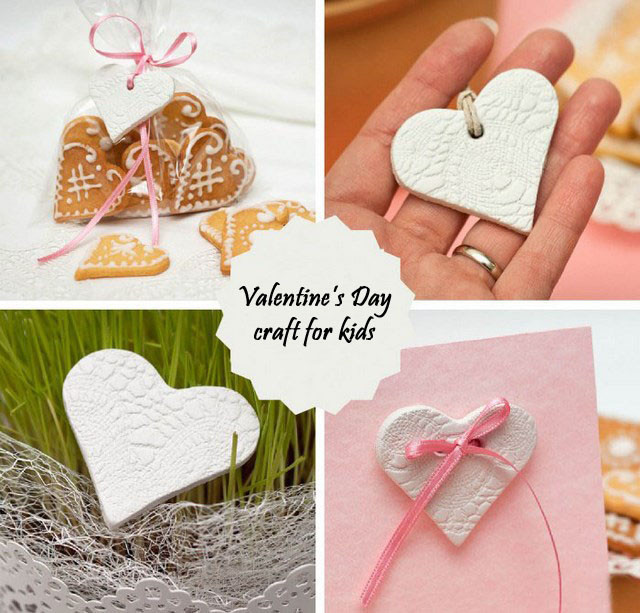 Valentine'S Day Craft Gift Ideas
 Valentine s day craft for kids Easy polymer clay hearts