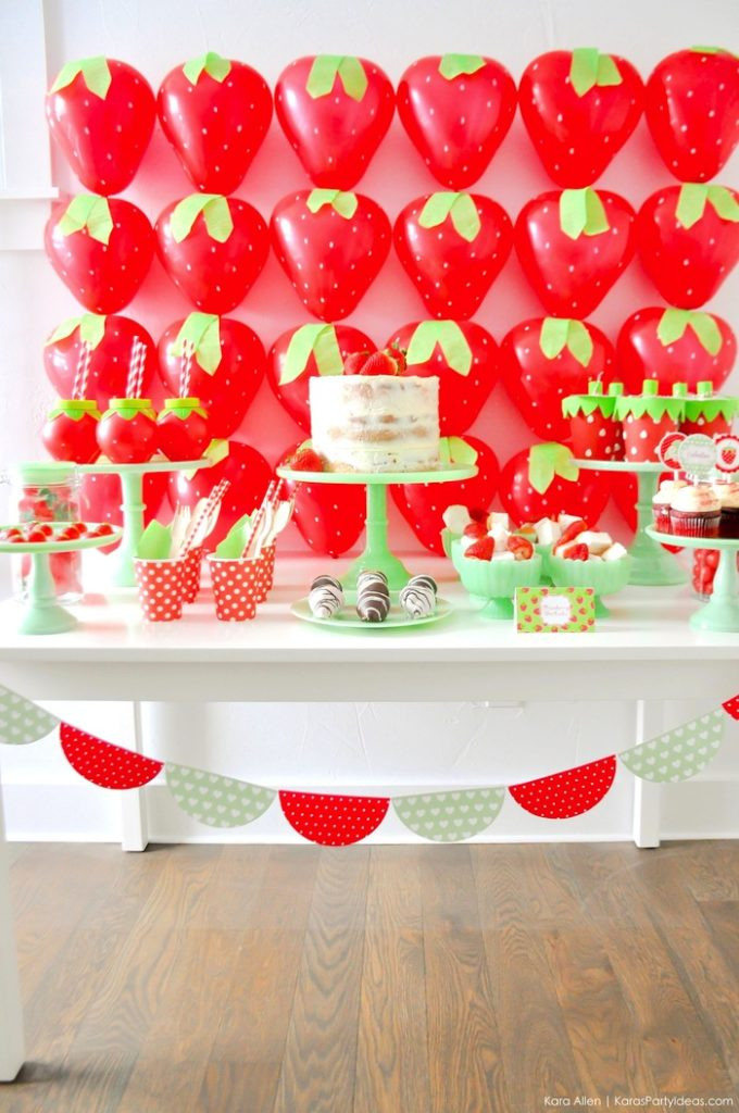 Valentine'S Day Dessert Ideas
 Kara s Party Ideas Berry Sweet Strawberry Valentine s Day