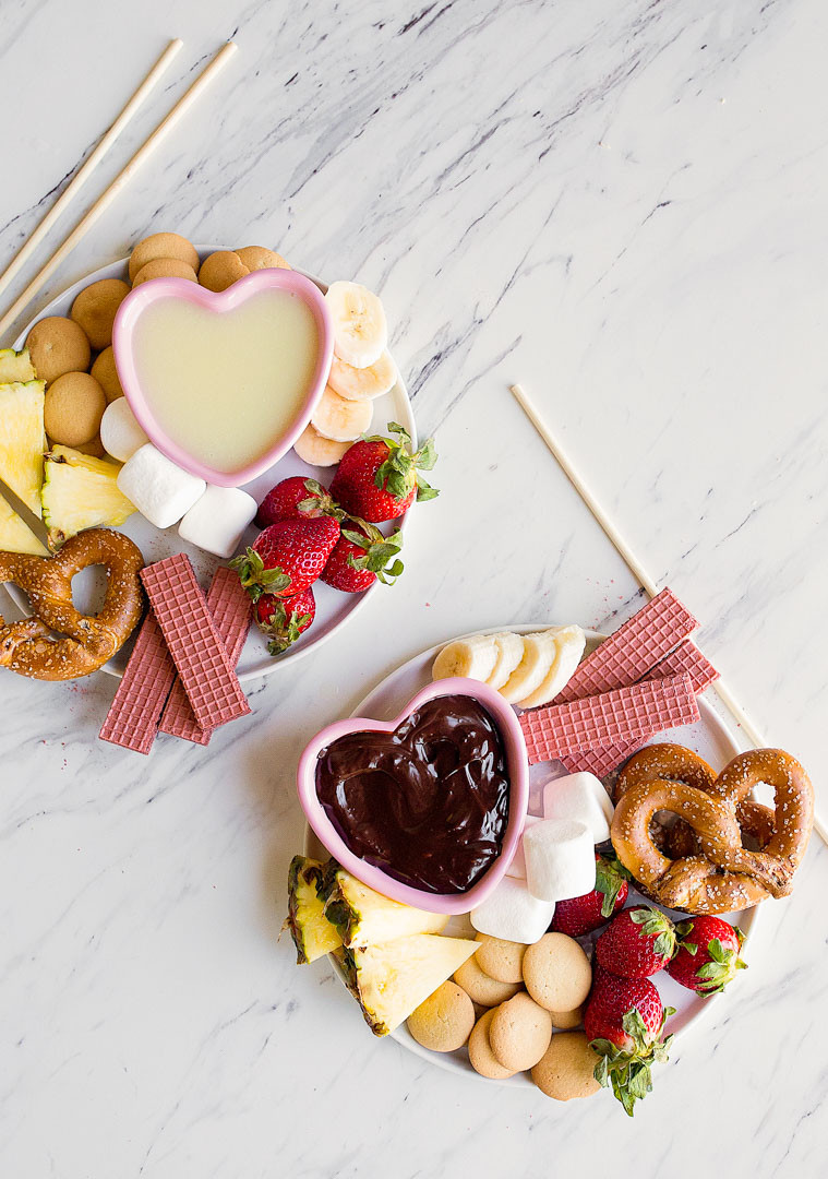 Valentine'S Day Desserts For Two
 Easy Chocolate Fondue for Two Recipe