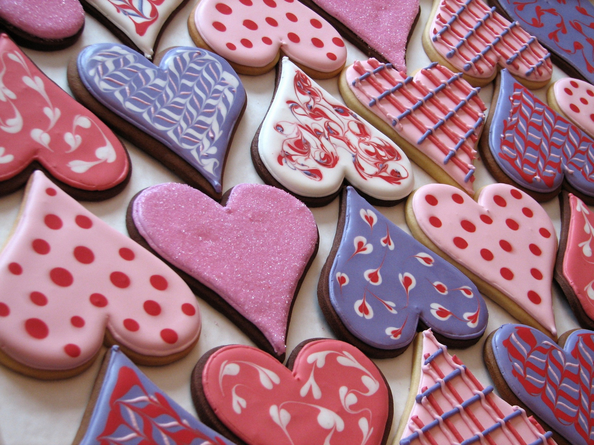 Valentine'S Day Desserts For Two
 Cookies heart colorful valentine s day wallpaper