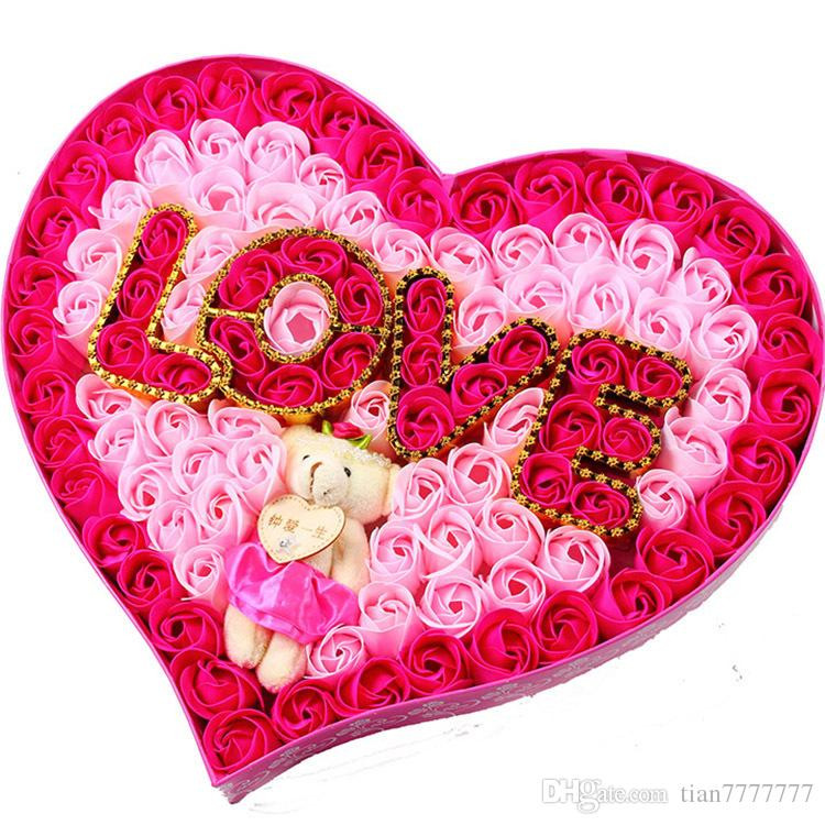 Valentine'S Day Dinner Ideas
 2016 Creative Valentine S Gifts Rose Flower Soaps Handmade
