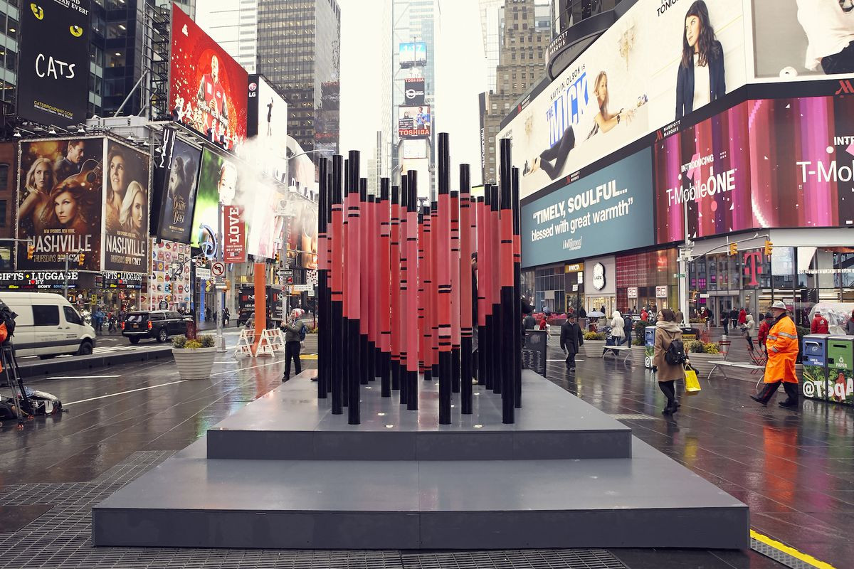 Valentine'S Day Dinner Nyc
 Times Square s Valentine s Day installation honors NYC s