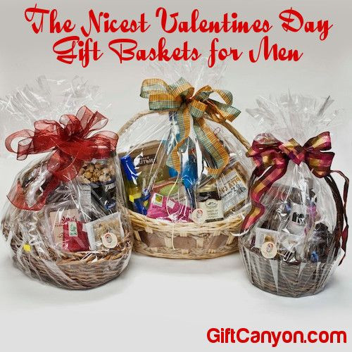 Valentine'S Day Gift Basket Ideas
 Gift baskets for men Valentine day ts and Gift baskets