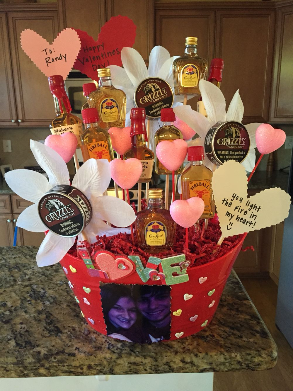 Valentine'S Day Gift Ideas For Boys
 Man bouquet for my country boy Valentine s Day