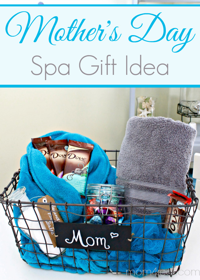 Valentine'S Day Gift Ideas For Mom
 Mother s Day Gift Idea Spa Basket a lil chocolate too