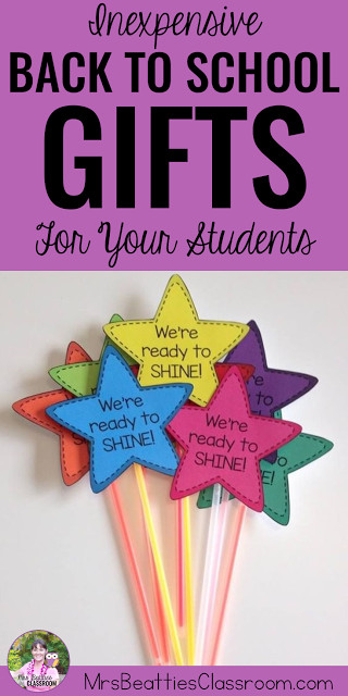Valentine'S Day Gift Ideas For School
 Inexpensive Back to School Gifts for Your Students