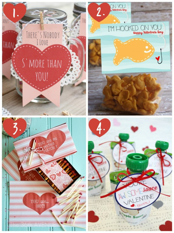 Valentine'S Day Gift Ideas For School
 8 Punny Valentine Ideas FREE printables Creative Juice