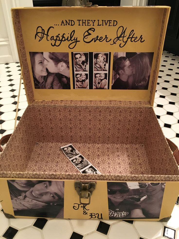 Valentine'S Day Homemade Gift Ideas
 Memory box Valentine s Day for him
