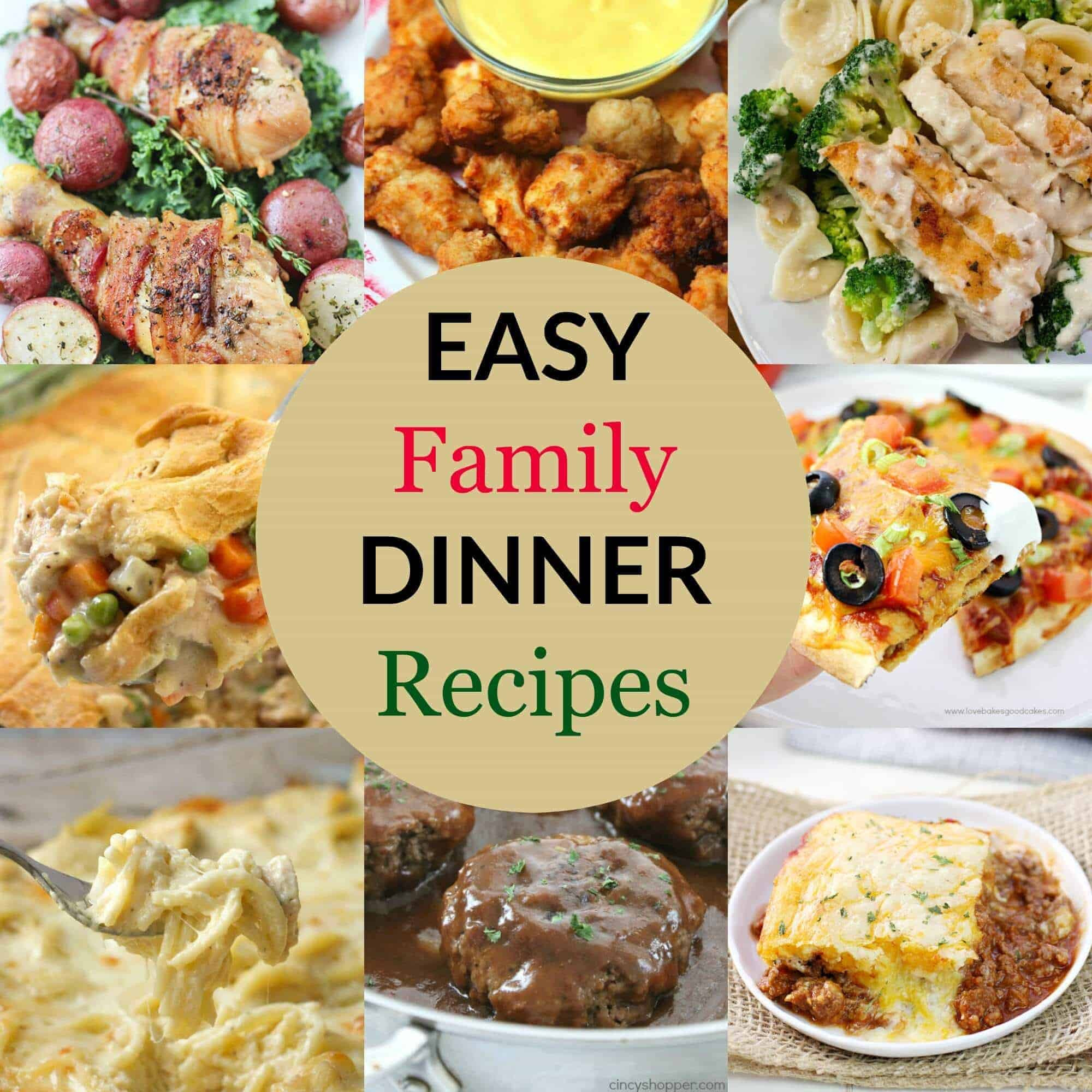 Valentine'S Dinner Ideas For Family
 Easy Family Dinner Recipes