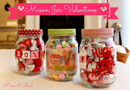 Valentine'S Gift Ideas
 Mason Jar Valentine’s Valentines Day Ideas