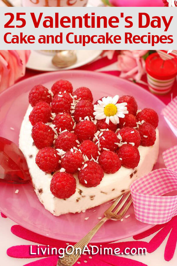Valentines Cake Recipes
 25 Easy Valentine s Day Cake and Cupcake Recipes