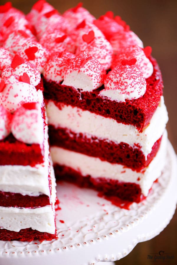 Valentines Cake Recipes
 Red Velvet Cake The Gunny Sack