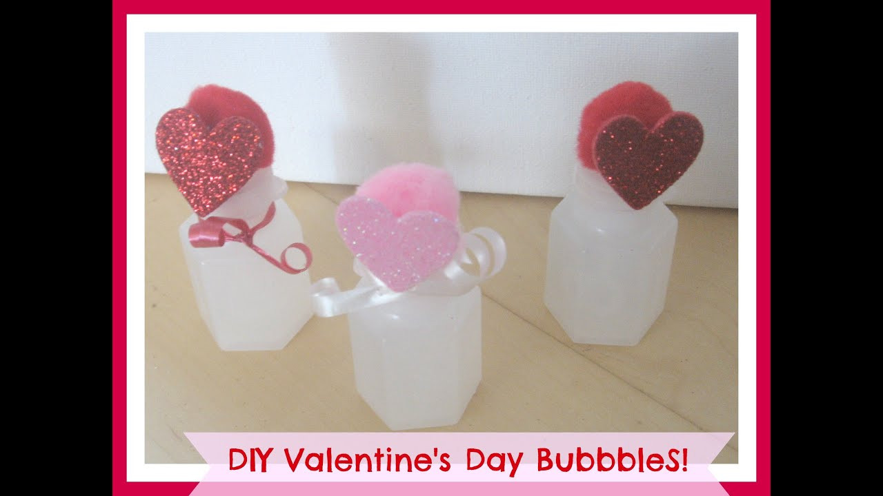 Valentines Cheap Gift Ideas
 Cheap DIY Kids Valentine Gift Idea 15 cent Bubbles