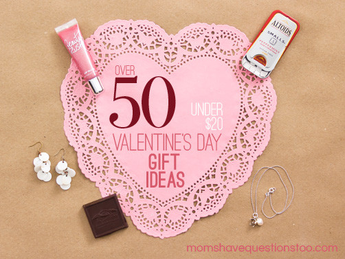 Valentines Cheap Gift Ideas
 Inexpensive Valentine Gift Ideas All under $20 Moms