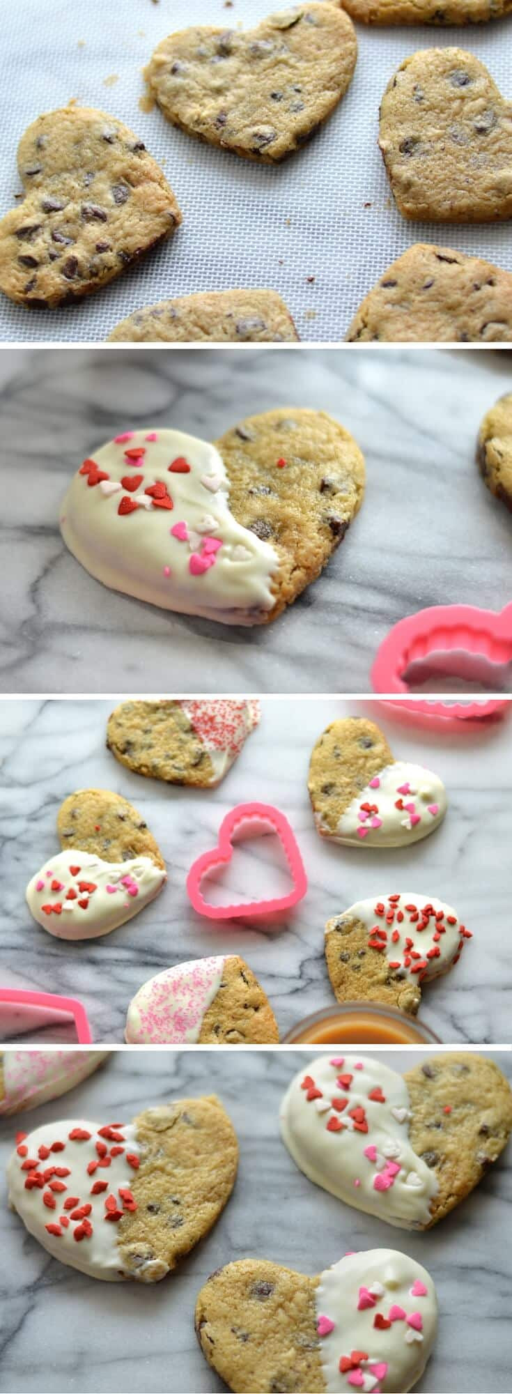 Valentines Chocolate Chip Cookies
 Valentine s Day Chocolate Chip Cookie Hearts Citrus
