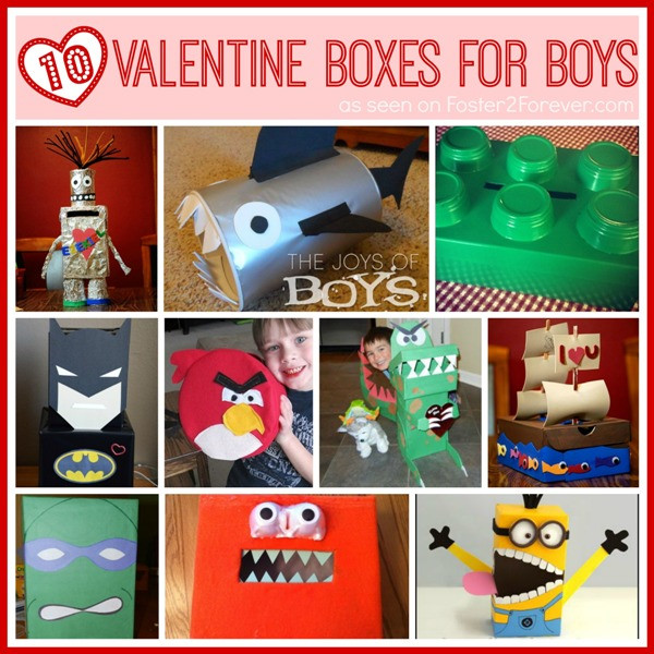 Valentines Day Box Ideas For Boys
 10 Great Valentine Box Ideas for Boys Foster2Forever