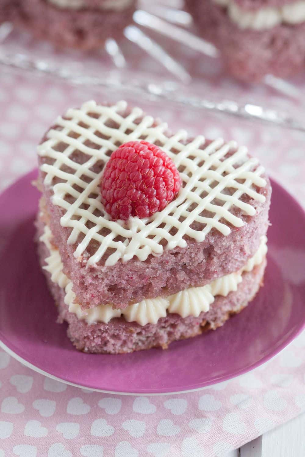 Valentines Day Cake Recipes
 Fresh Raspberry Mini Cakes Goo Godmother