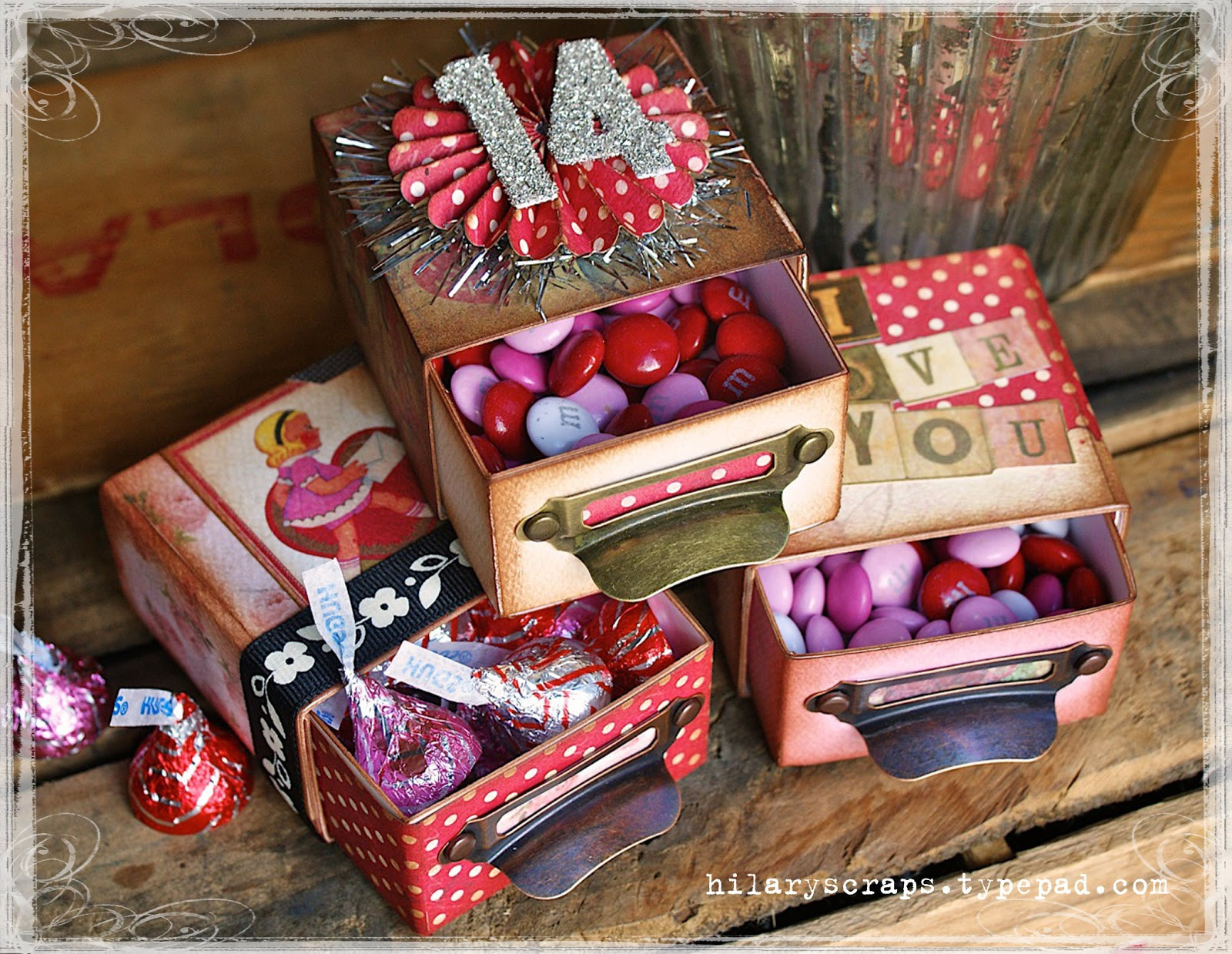 Valentines Day Candy Boxes
 Sizzix Die Cutting Inspiration and Tips Valentines Day