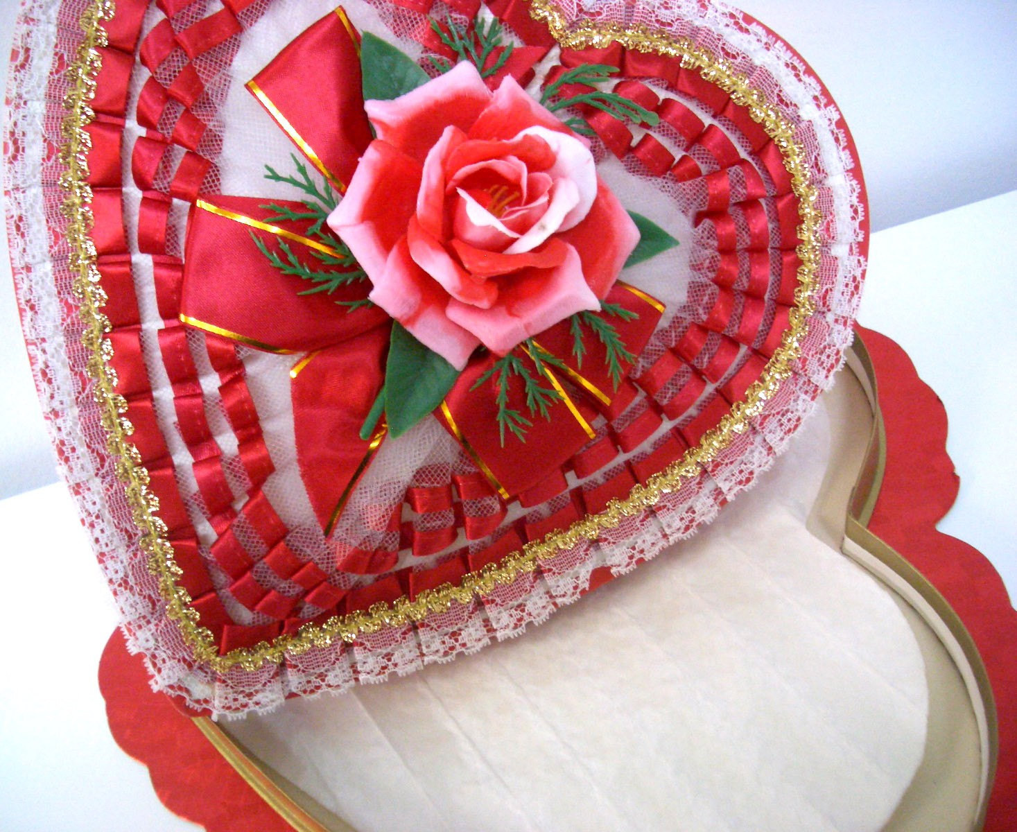 Valentines Day Candy Boxes
 Vintage Brach s Valentine Candy Box