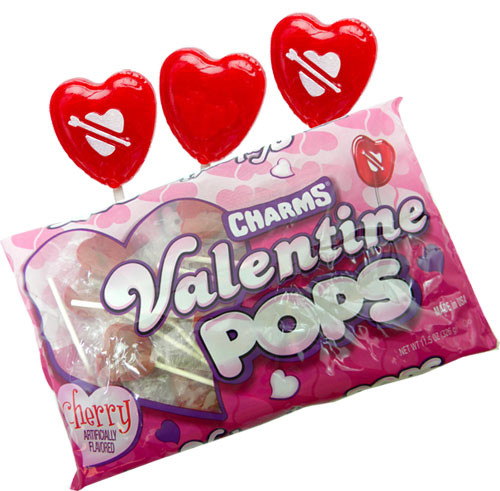 Valentines Day Candy Bulk
 Charms Valentine Pops 21ct BlairCandy