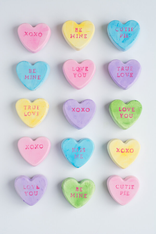 Valentines Day Candy Hearts Sayings
 Conversation Heart Magnets • this heart of mine