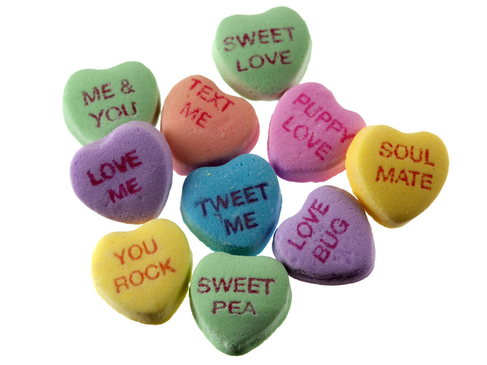 Valentines Day Candy Sayings
 Best and Worst Candy Heart Sayings of All Time Slow Family