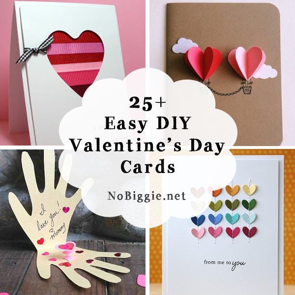 Valentines Day Card Ideas
 25 Easy DIY Valentine s Day Cards