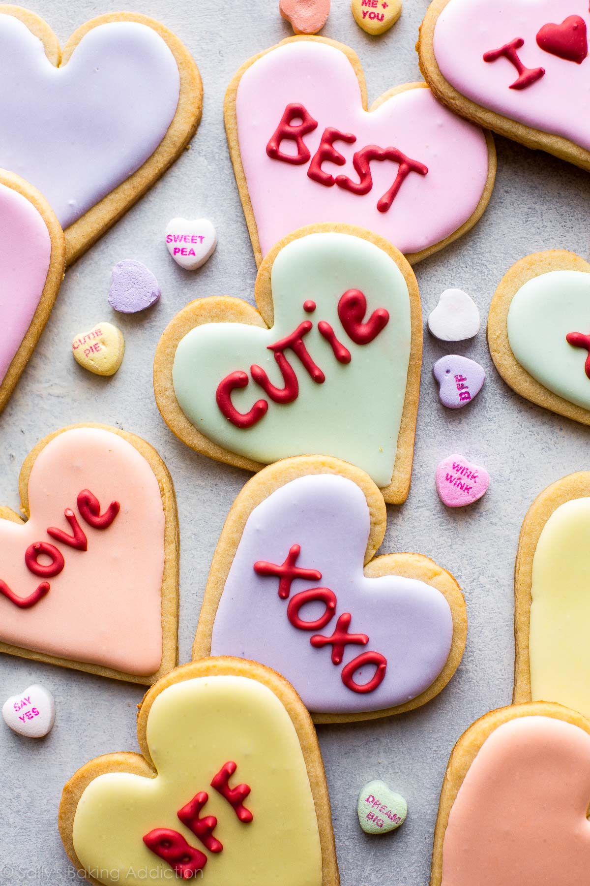 Valentines Day Cookies Recipe
 Valentine s Day Heart Sugar Cookies Sallys Baking Addiction