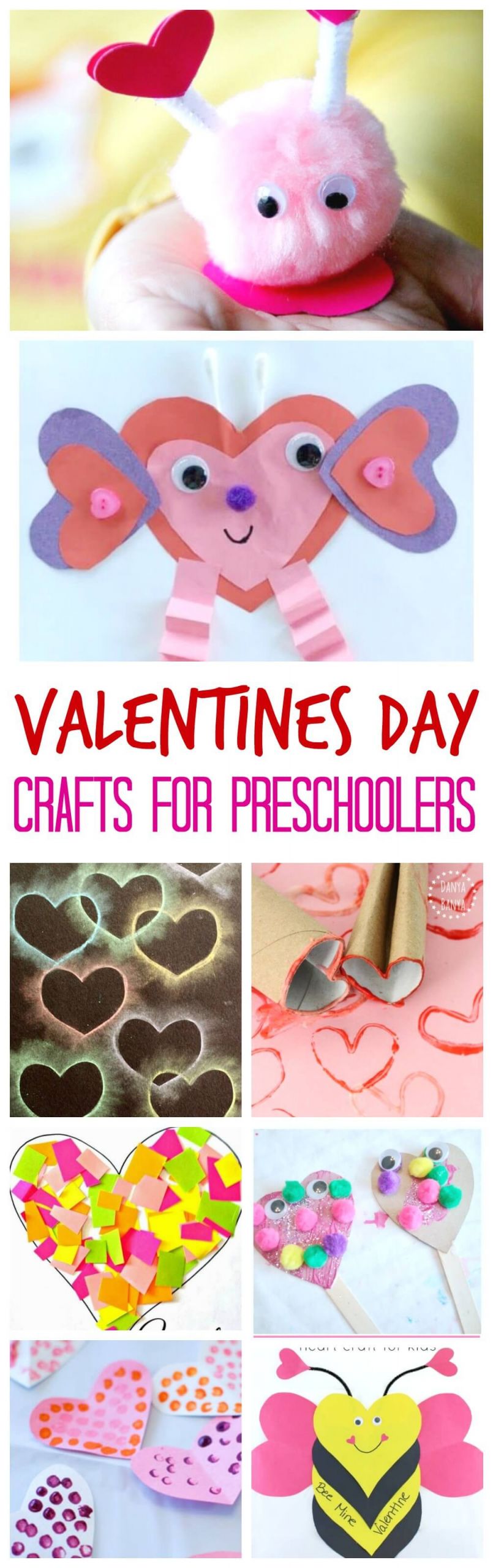 Valentines Day Crafts Preschoolers
 Valentine s Day Crafts for Preschoolers