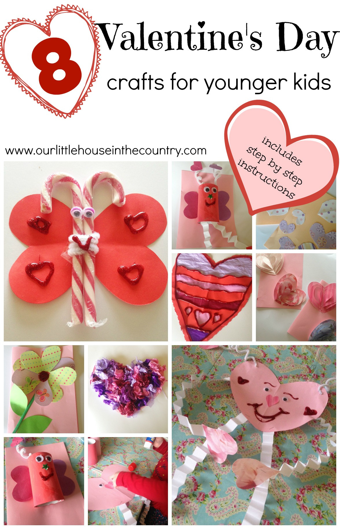Valentines Day Crafts Preschoolers
 Valentine’s Day Crafts for Younger Children Preschool and