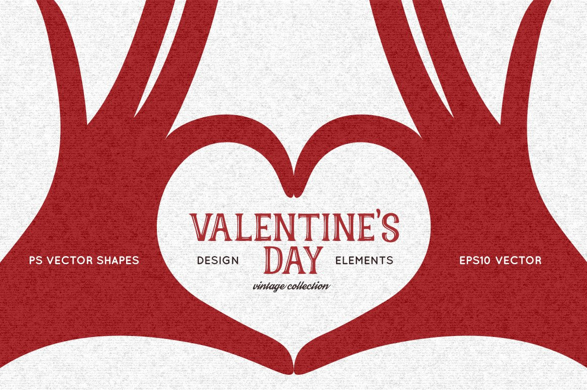 Valentines Day Design
 Valentine s Day Design Elements Illustrations Creative