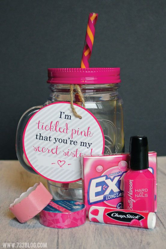 Valentines Day Gift For Sister
 Tickled Pink Gift Idea Employee recognition