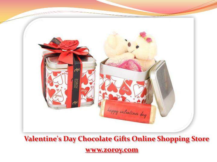 Valentines Day Gift Online
 PPT Buy Customized Valentine s Day Chocolate Gift for