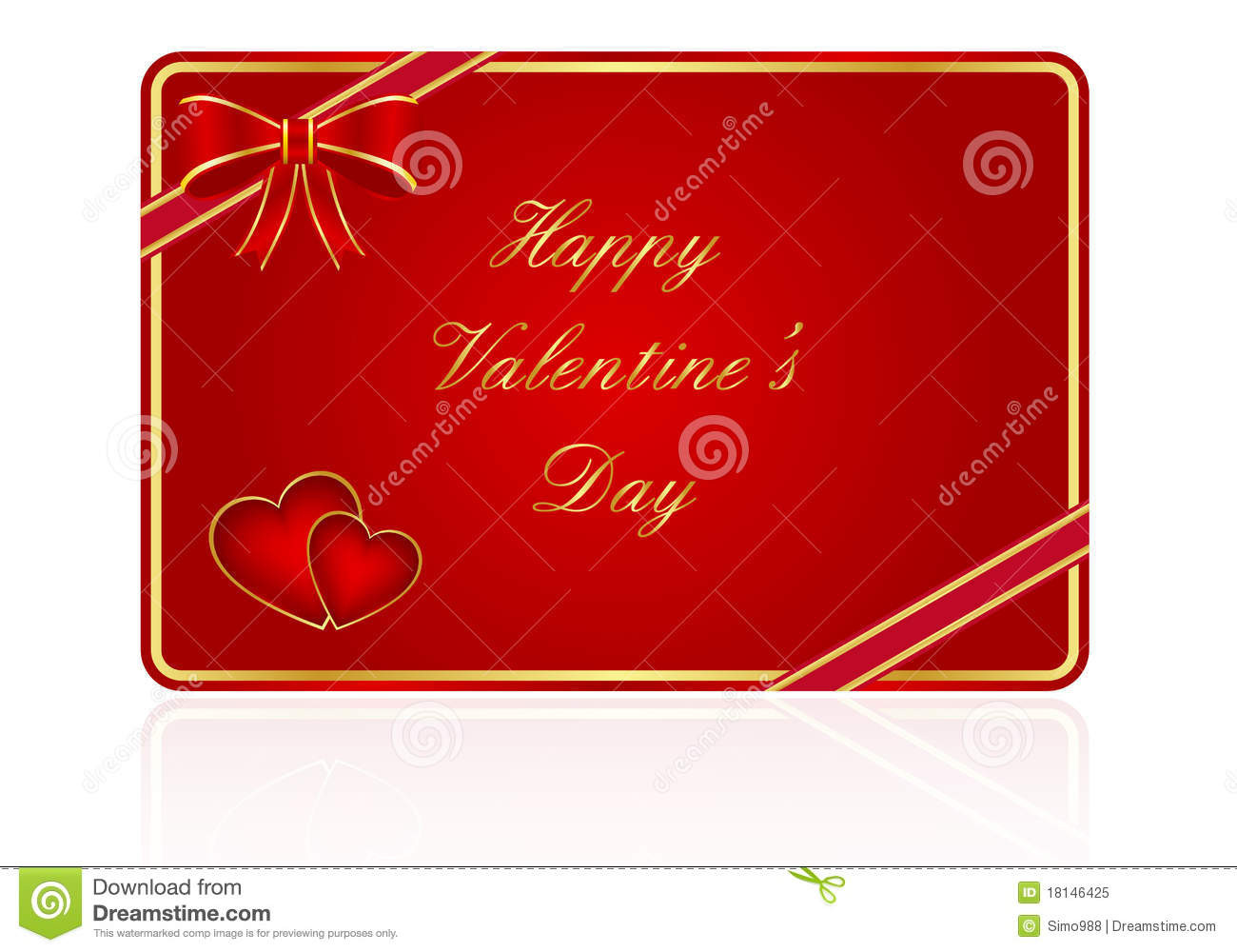 Valentines Day Gifts Cards
 Valentine s Day Gift Card Royalty Free Stock Image
