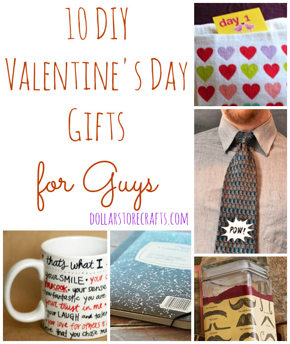 Valentines Day Gifts For Guys
 10 DIY Valentine s Day Gifts for Guys Dollar Store Crafts