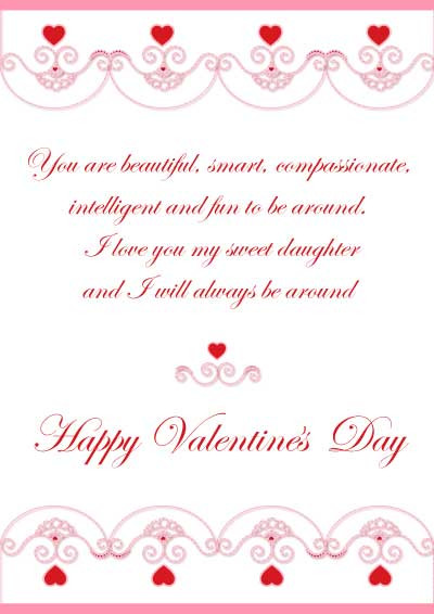 Valentines Day Quotes For Daughter
 Valentine Quotes For Daughters QuotesGram
