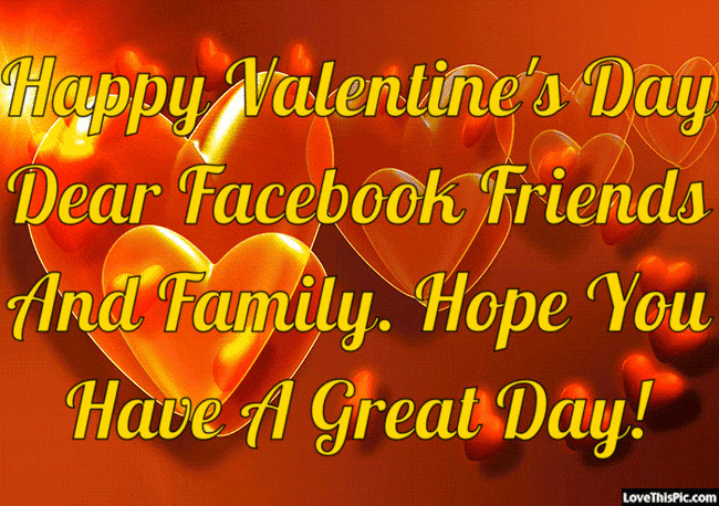 Valentines Day Quotes For Friends And Family
 Happy Valentines Day Quote For Friends And Family
