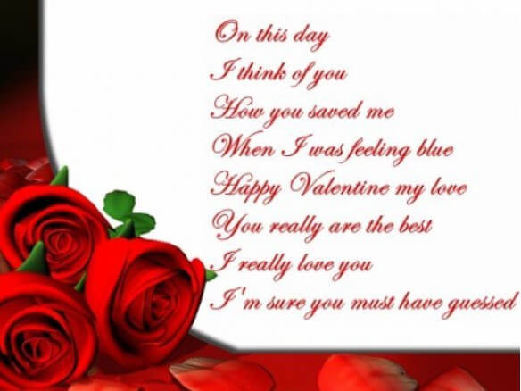 Valentines Day Quotes For Her
 Happy Valentines Day Quotes Wishes Messages For Him Her