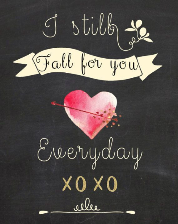 Valentines Day Quotes For Him
 Printable Valentine cards Romantic Cards for Him I Love