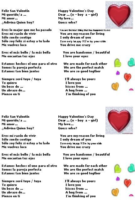 Valentines Day Quotes In Spanish
 Valentine s Day Spanish