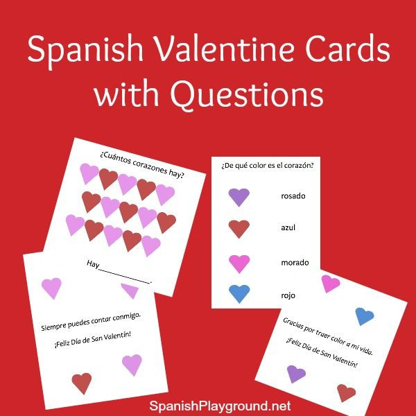 Valentines Day Quotes In Spanish
 Spanish Valentine Cards to Print