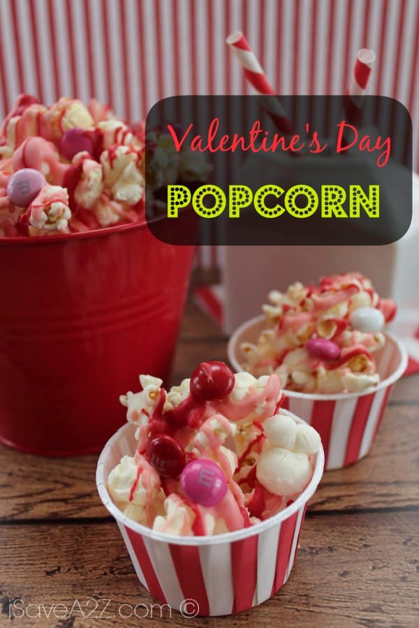 Valentines Day Recipe
 Easy Valentine s Day Popcorn Recipe iSaveA2Z