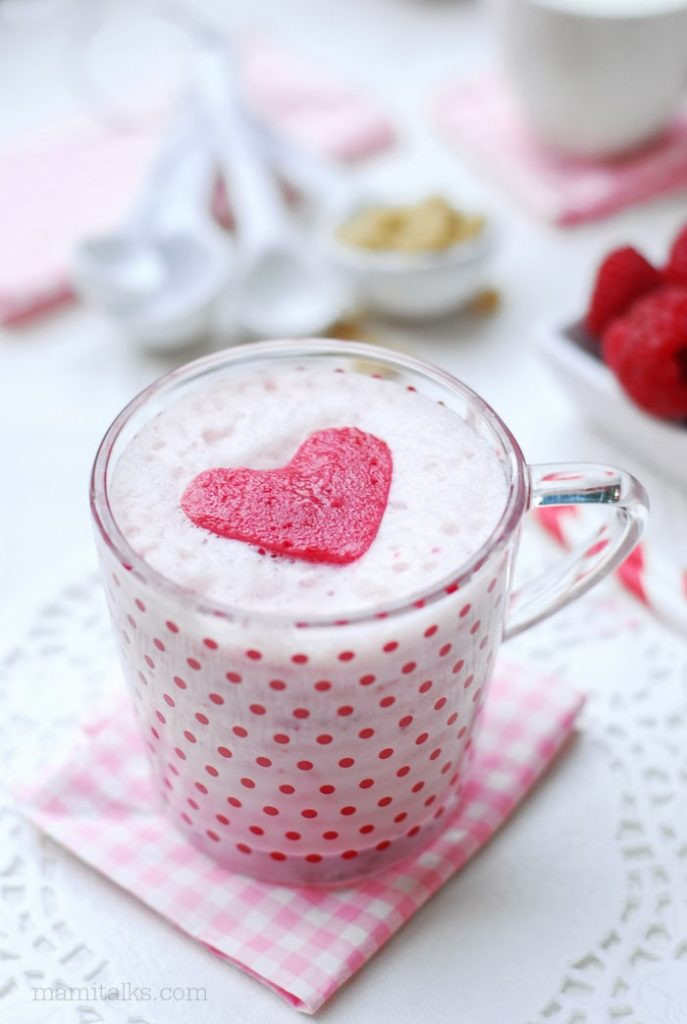 Valentines Day Smoothies
 Valentine s Drink Silky Strawberry Smoothie with