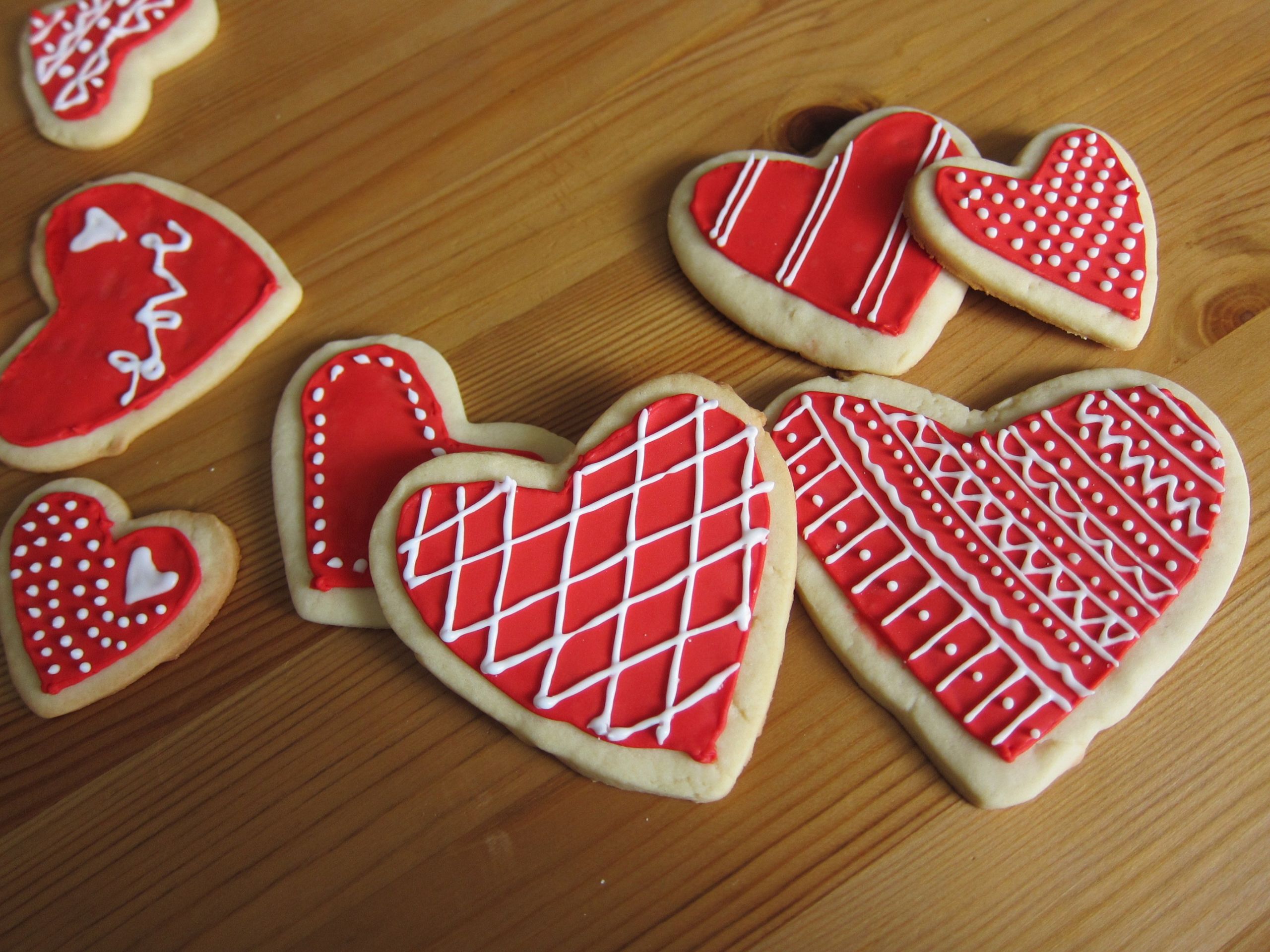 Valentines Day Sugar Cookies
 Happy Valentine’s Day Sugar Cookies