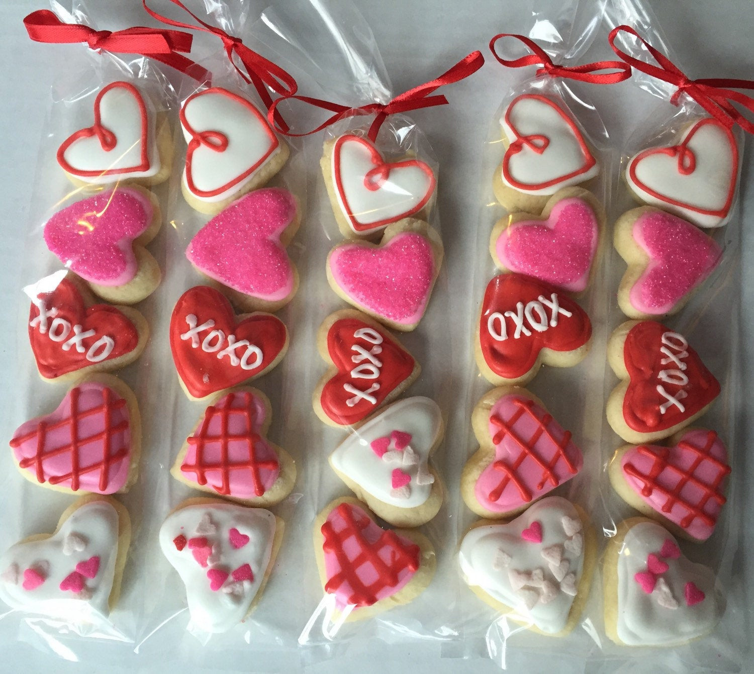 Valentines Day Sugar Cookies
 Valentine s Day Sugar Cookie Gift party favor heart