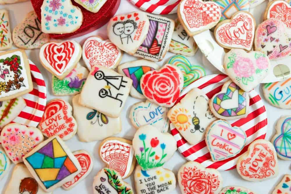 Valentines Day Sugar Cookies
 Valentine s Day Sugar Cookies