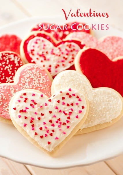 Valentines Day Sugar Cookies
 Valentines Day Dessert Recipes