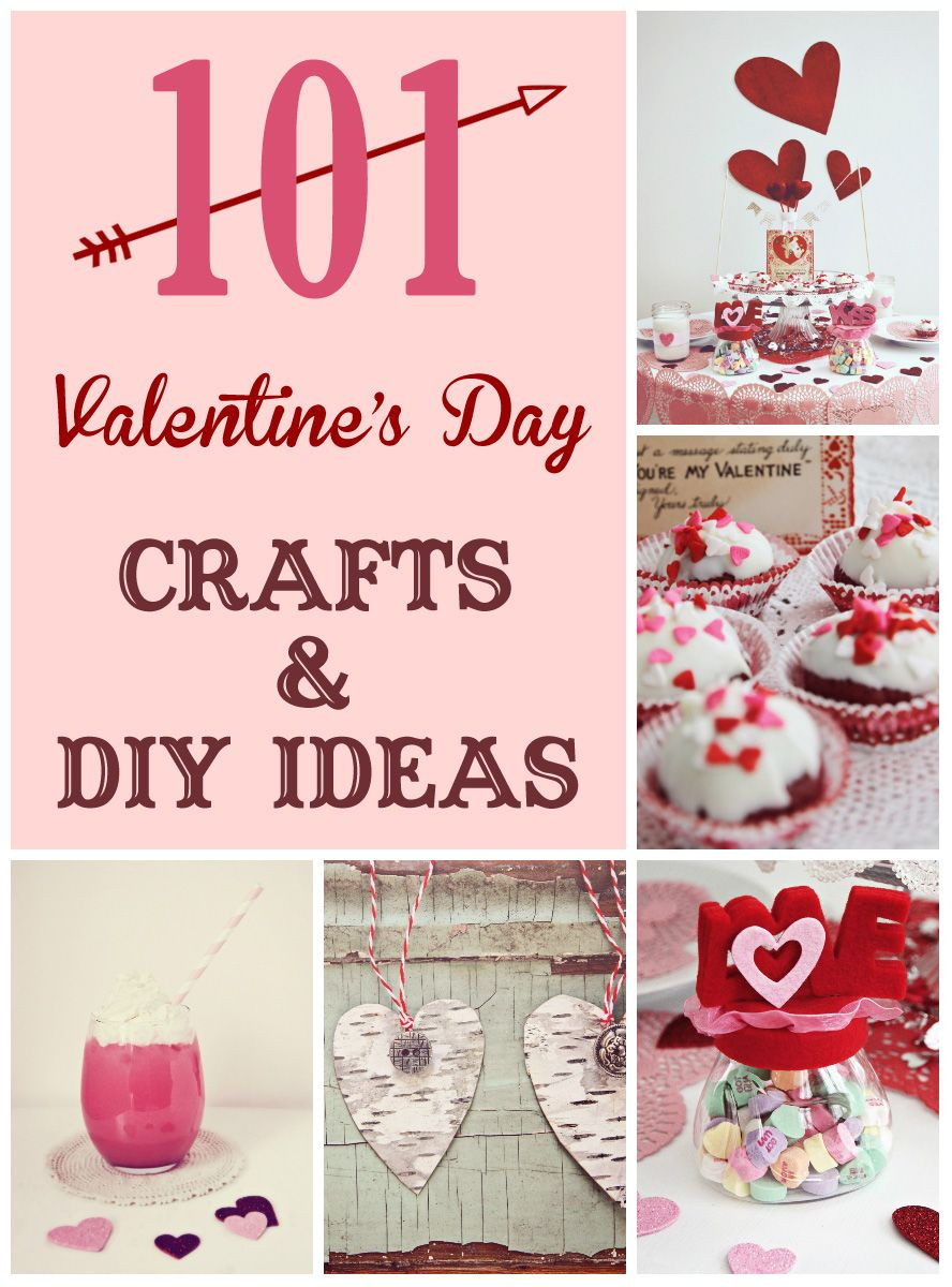 Valentines Gift Craft Ideas
 101 Valentine s Day Crafts and DIY Ideas